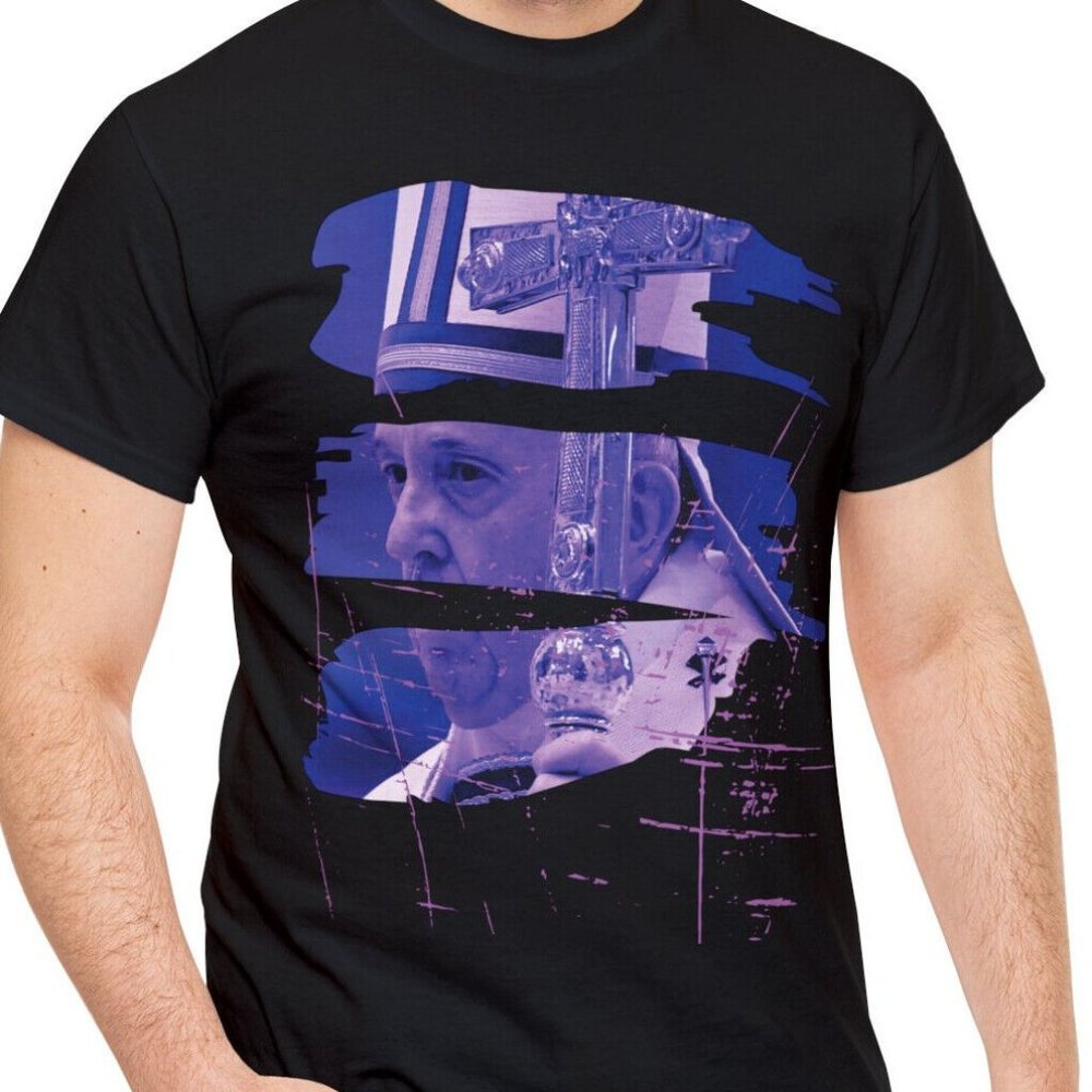 Pope Francis Roman Catholic Religious Men Son Dad Boyfriend T Shirt Tee S M L XL